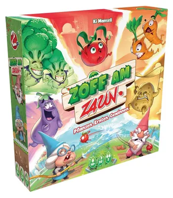 Image de Zoff am Zaun : Jeu de société familial stratégique, en allemand. Jeu de plateau, jouet, à partir de 10 ans