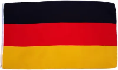 Image de Drapeau Allemagne 90 x 150 cm Drapeau avec 2 oeillets 100g/m² poids du tissu