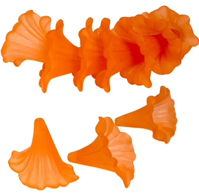 Produktbild von Blütenkelch-Perlen 10er-Pack 41x35mm Kelche Lilien Röcke Blumenkelch Farbauswahl