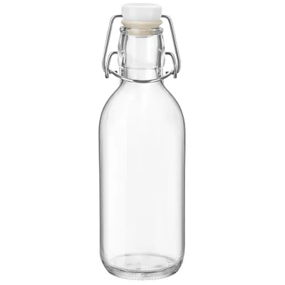 Obrázok produktu pre Sklenená fľaša na pitie Fľaša na džús Fľaša na vodu Nová fľaša BORMIOLI ROCCO 0,5 l
