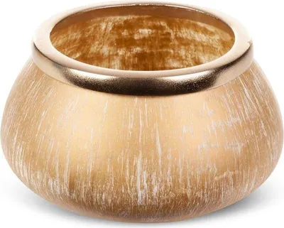 Obrázok produktu pre Dekoratívna miska SFENA 18X18X10 zlatá