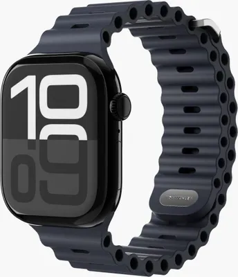 Produktbild von Vonmählen Wave-Armband 2 für Apple Watch 38 40 41 mm dunkelblau (AWS00117)