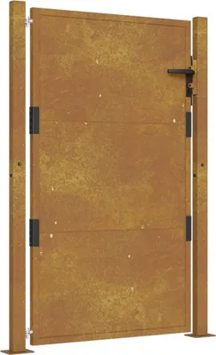 Obrázek produktu pro vidaXL Zahradní brána 100x125 cm z oceli Corten