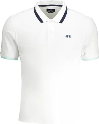 Immagine prodotto di Polo slim fit con dettagli a contrasto e ricamo del logo : Taglia - XL Taglia: XL
