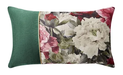 Obrázek produktu pro Polštář BLOSSOMS s výplní zelená 30x50 cm MyBestHome