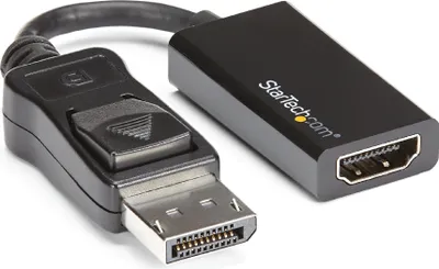 Obrázok produktu pre StarTech.com DP2HD4K60S, 0,215 m, DisplayPort, HDMI, Samec, Samica, Priamy