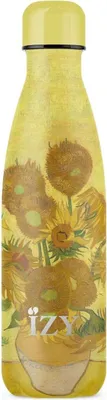 Produktbild von Thermoskanne 0,5L, Edelstahl, Sonnenblumen van Gogh - IZY | Art Collection