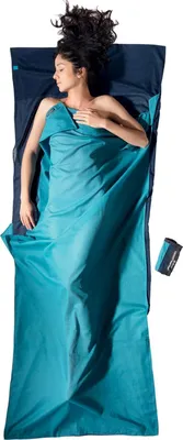 Produktbild von Cocoon Baumwollschlafsack -Reiseblatt - ägyptische Baumwolle, 220 x 90 cm