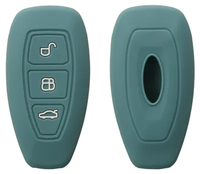Produktbild von kwmobile Schlüsselhülle für Ford 3-Tasten Autoschlüssel Keyless Go Hülle - Autoschlüssel Schlüssel Hülle aus Silikon - Schlüsselschutz Gehäuse in