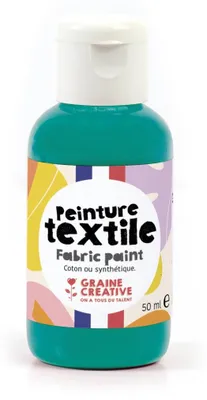 Imagen del producto de Pintura textil turquesa, 50 ml - marca Creative
