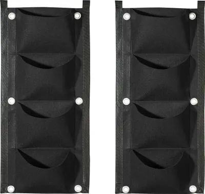 Produktbild von PARKSIDE® Vlies-Pflanzsack Set 2tlg. (Wand-Pflanzsack Schwarz)