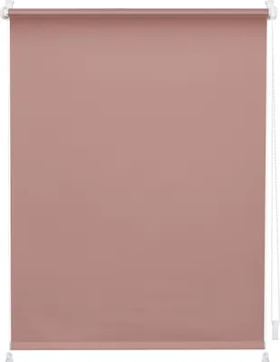 Produktbild von Lichtblick Rollo Klemmfix, ohne Bohren, verspannt, Verdunkelung Altrosa, 150 cm, 45 cm x 150 cm (B x L)