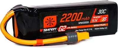 Obrázok produktu pre Spektrum Lipo batéria 2200mAh 3S 11.1V Smart G2 30C IC3