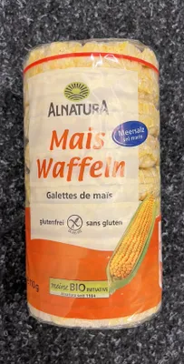 Produktbild von Alnatura Maiswaffeln (1x110g Packung)
