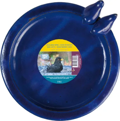 Produktbild von [STREICHUNG 2023] Vogeltränke Rund Blau | Wassertränke von Buzzy Birds