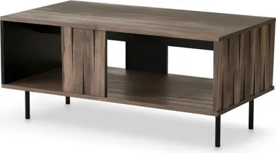 Obrázok produktu pre Lavica SWING 100x54 orech/čierna