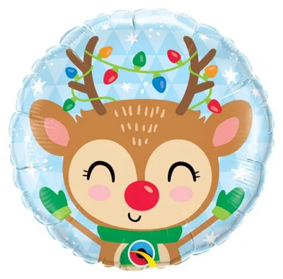 Produktbild von Weihnachten Reh, Rentier i Folienballon 46 cm