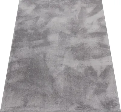 Image de Tapis de salon Lavable Motif uni Doux Antidérapant Moderne Taille 120 cm Rond