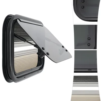 Zdjęcie produktu dla Okno otwierane 500x300mm Okno do kampera Prostokątne okno do kampera