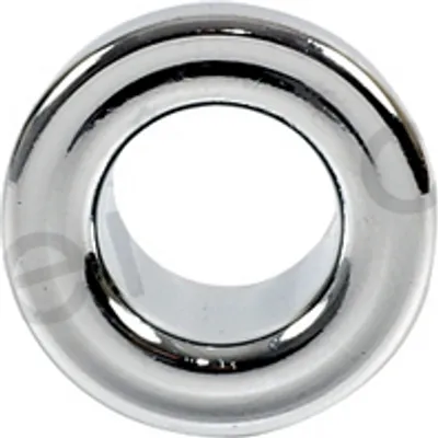 Produktbild von Rosette für Überlaufloch 19 mm Chrom Kunststoff