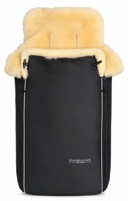 Produktbild von Hofbrucker Lammfell-Fußsack Luxus für Kinderwagen und Buggy