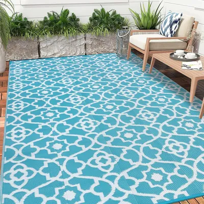 Imagen del producto de Alfombra impermeable para exteriores, de 270 x 360 cm