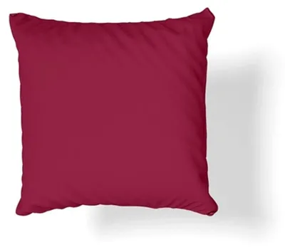 Produktbild von Kissenbezug 100% Baumwolle, Baumwollsatin, zum Schlafen, 40x40cm Burgund