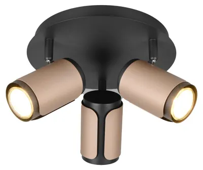 Produktbild von Trio 814530365 Gillan GU10 Strahler 3-fach ⌀30cm Coffee