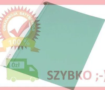 Zdjęcie produktu dla Skoroszyt A4 Focus z listwą boczną zielony - Panta Plast