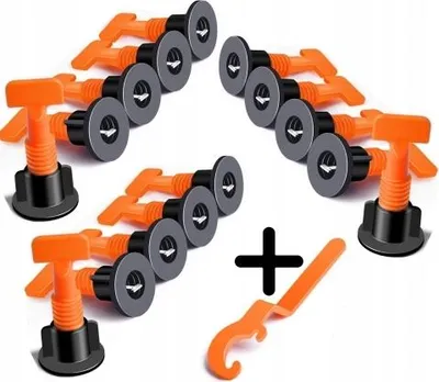 Produktbild von FLIESEN-NIVELLIERSYSTEM KEILE CLIPS HALTER 50 Stück