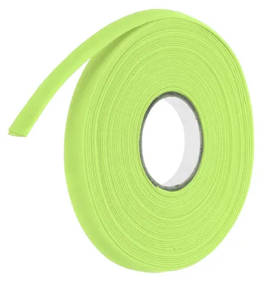 Schrägband 2/5 Zoll, 10 Yards, fluoreszierend grün, Polyester