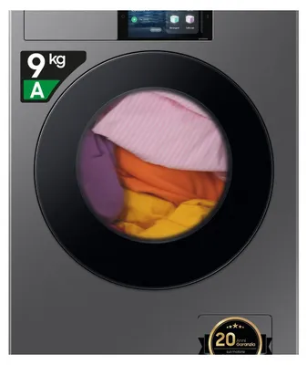 Produktbild von Samsung Waschmaschine WF90F09C4SU3 9 kg 1400 U/min Grau