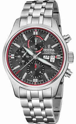 Zdjęcie produktu dla Festina Zegarek Automatico Swiss Made Black