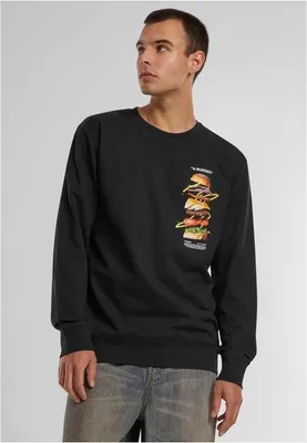 Obrázek produktu pro Pánská mikina Mr. Tee A Burger Crewneck black - L