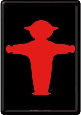 Produktbild von Nostalgic-Art - Blechpostkarte - Berlin - Ampelmann - Rot