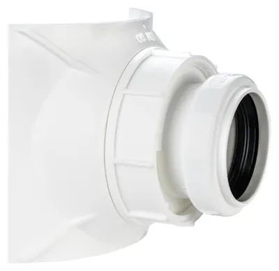 Image de airfit Dérivation à visser DN 125/40 blanc , Z-42.1-603