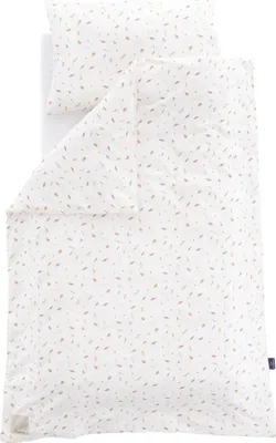Produktbild von Träumeland Bettwäsche Jersey Naturlieb rosa 100/135 + 40/60 cm
