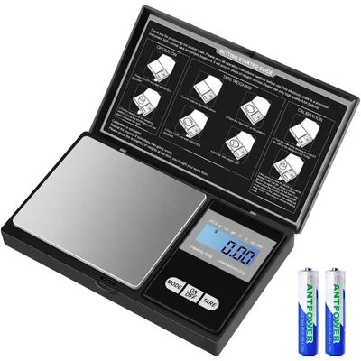 Präzisionswaage 500 g / 0,01 g – digital, tragbar, Edelstahl