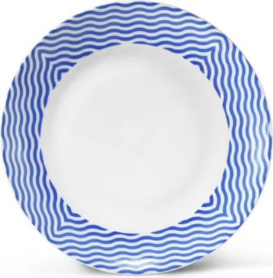 Produktbild von Leander Porzellan Dessertteller, 21 cm, Tschechisches Porzellan, Leander, BeFree, blau