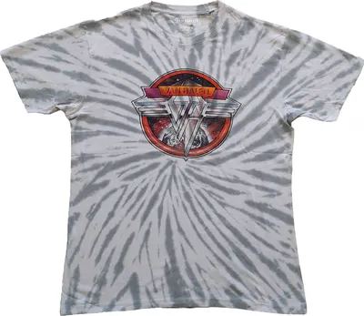Produktbild von Van Halen - T-Shirt Logo für Herren/Damen Uni RO4638 (M) (Grau)