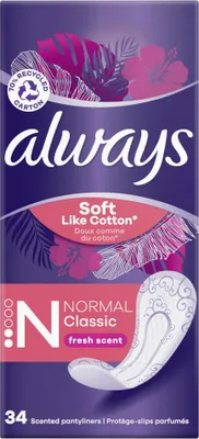 Immagine prodotto di Always - Salvaslip - Normale - 34 salvaslip - 1 pezzo