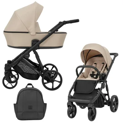 Produktbild von Kinderwagen Kunert Arizo 2in1 – Farbe: Creme