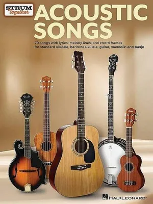 Zdjęcie produktu dla Acoustic Songs - Strum Together: For Ukulele, Baritone Ukulele, Guitar, Banjo & Mandolin