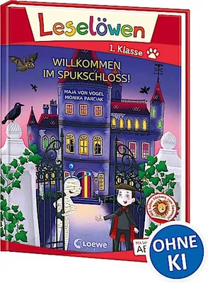 Immagine prodotto di Leselöwen 1. Klasse - Willkommen im Spukschloss! (Großbuchstabenausgabe)