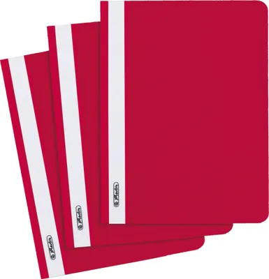 Produktbild von Herlitz 11256633, Rot, Polypropylen (PP), A5, 1 Stück(e)
