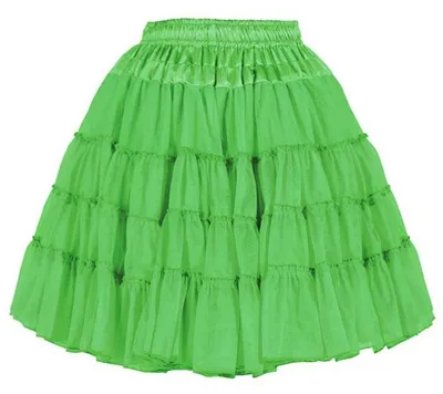 Produktbild von Petticoat grün Tutu Rock Karneval Faschingskostüm