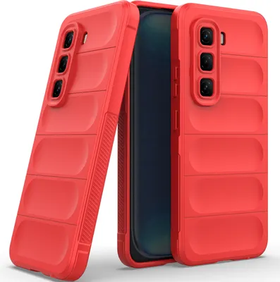 Obrázek produktu pro Pouzdro pro Infinix Hot 50 Pro 4G Měkké TPU Silikonové Nárazuvzdorné Ochranné Pouzdro červené
