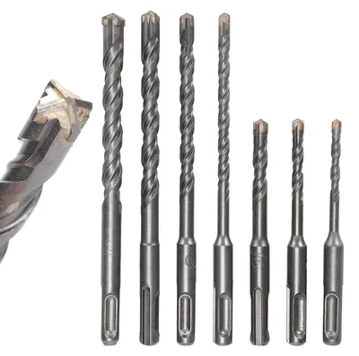 Produktbild von SDS-Plus-Bohrsatz, 7-teilig, Ø 5/6/8 x 110 mm und 6/8/10/12 x 160 mm