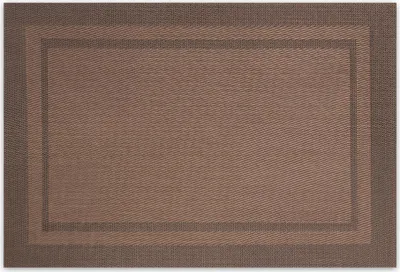 Zdjęcie produktu dla Mata Podkładka na Stół Stołowa Kuchenna Prostokątna 30x45cm Ochronna Dekoracyjna Brązowa