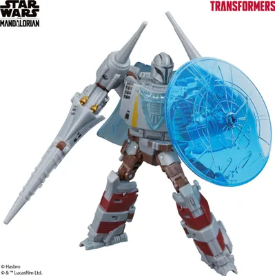 Image de Transformers x Star Wars Figurka Akcji Mandalorian - N-1 Starfighter 19 cm